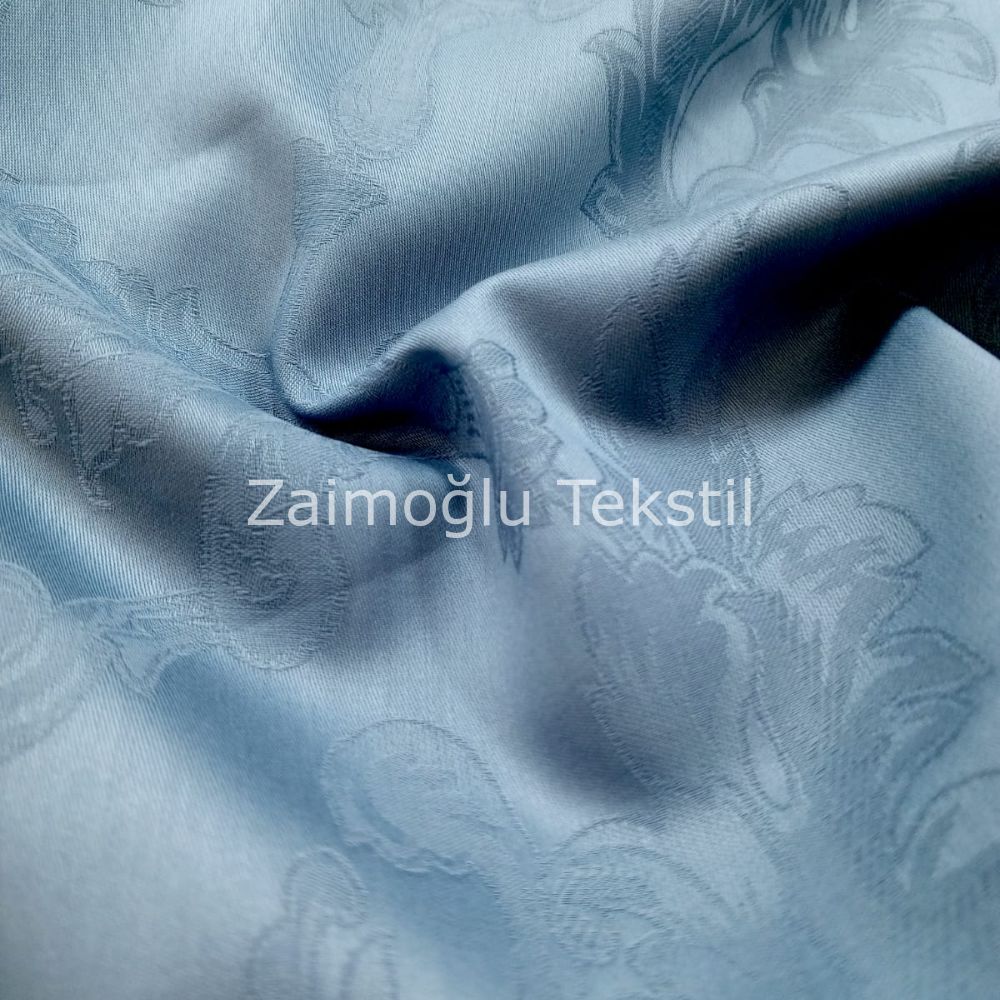 Jakarlı Lüks  Pamuk Saten