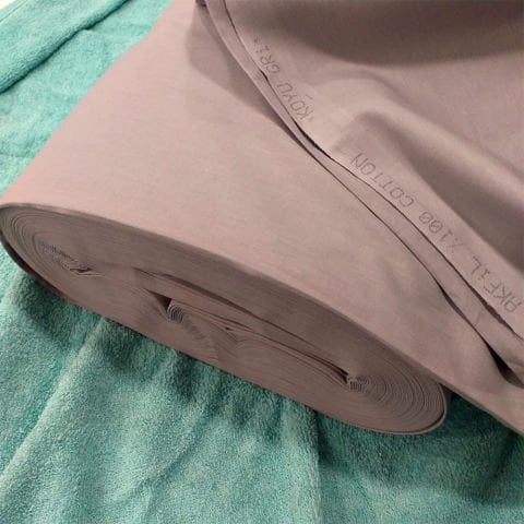 Düz Akfil Poplin Kumaş