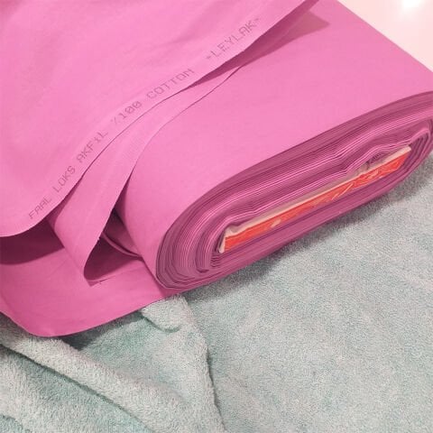 Düz Akfil Poplin Kumaş
