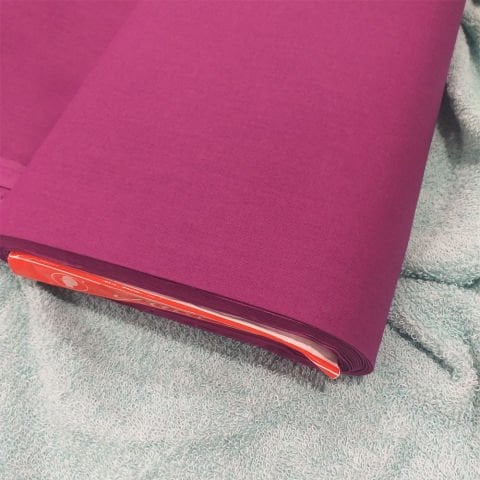 Düz Akfil Poplin Kumaş