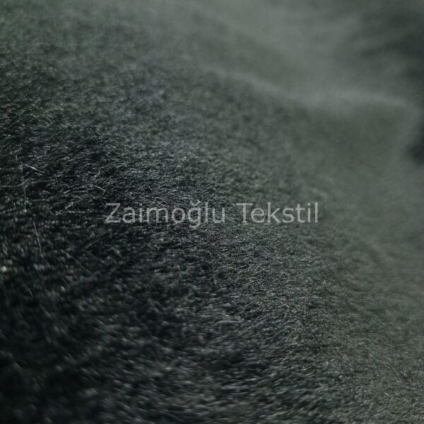 İtalian kürk kumaşı - Siyah