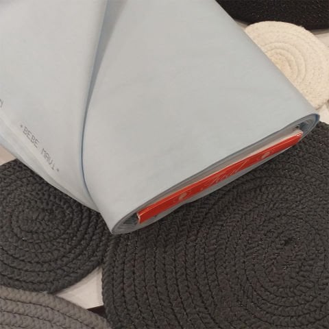 Düz Akfil Poplin Kumaş