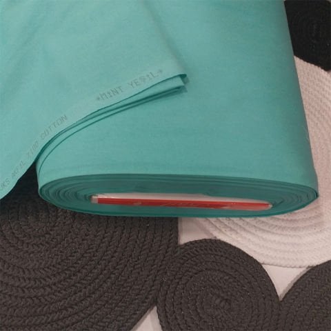 Düz Akfil Poplin Kumaş