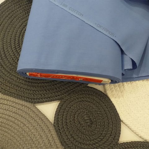 Düz Akfil Poplin Kumaş