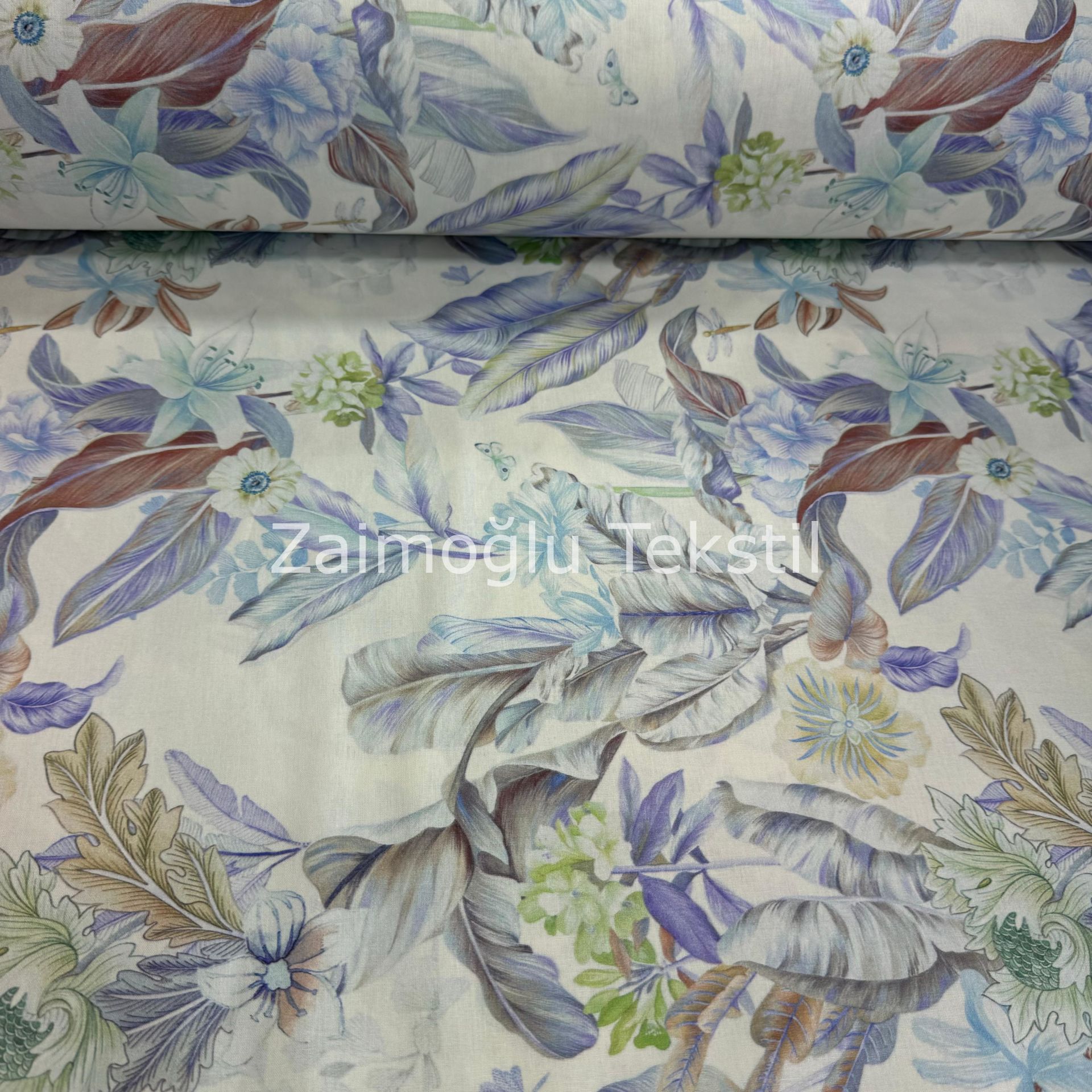 Dijital 3D Pigment Poplin Kumaş