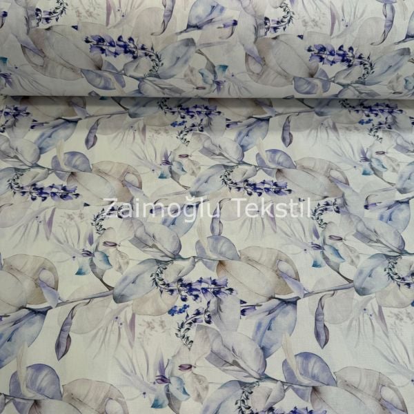 Dijital 3D Pigment Poplin Kumaş