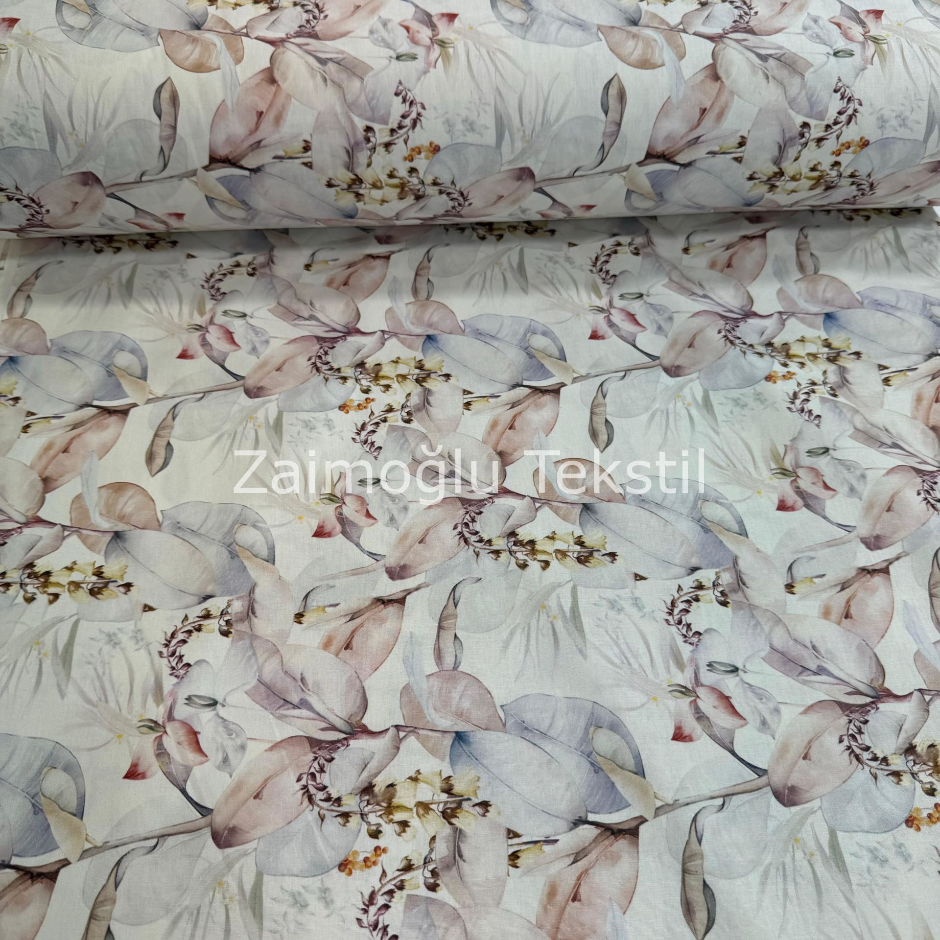 Dijital 3D Pigment Poplin Kumaş