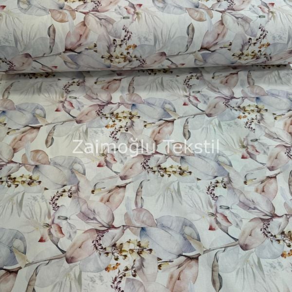 Dijital 3D Pigment Poplin Kumaş
