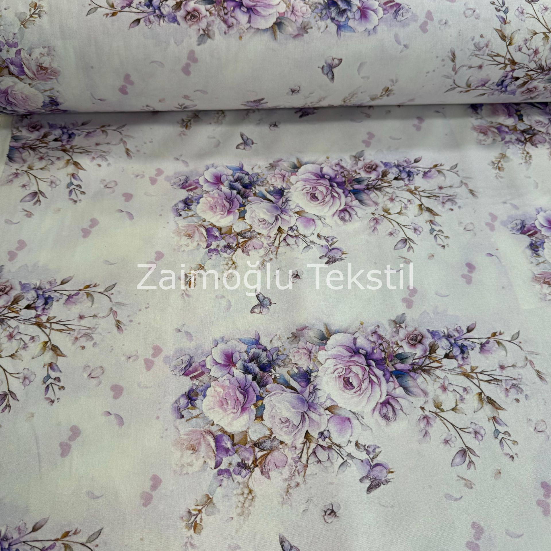Dijital 3D Pigment Poplin Kumaş