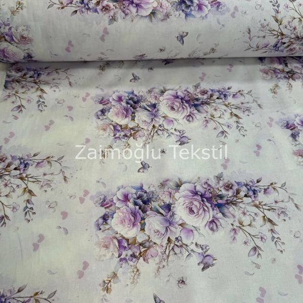 Dijital 3D Pigment Poplin Kumaş