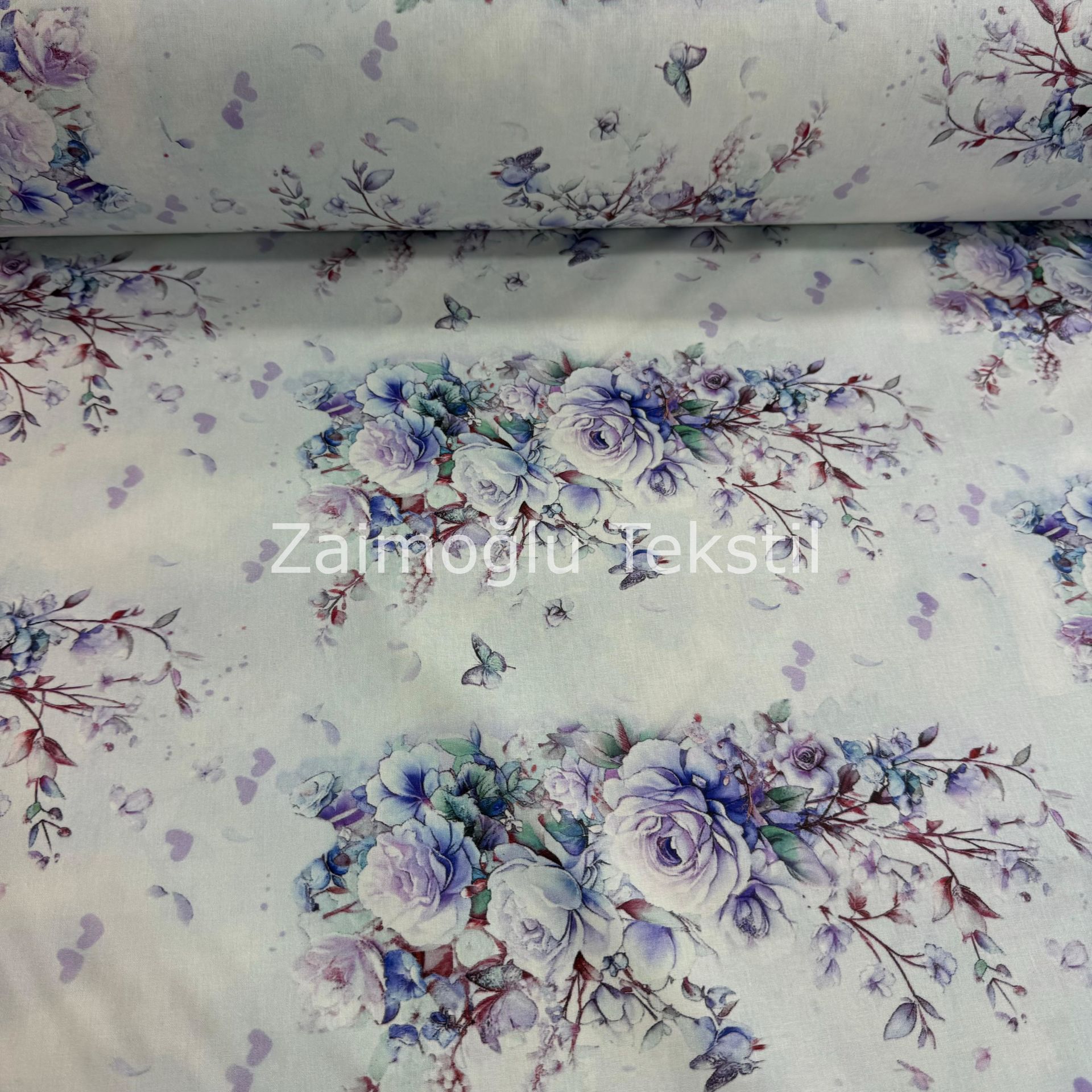Dijital 3D Pigment Poplin Kumaş