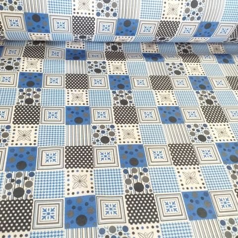 Patchwork Ekose Raşel Kumaş