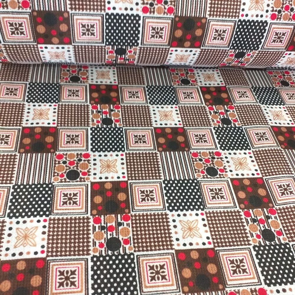 Patchwork Ekose Raşel Kumaş