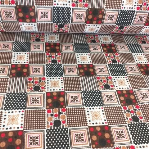 Patchwork Ekose Raşel Kumaş
