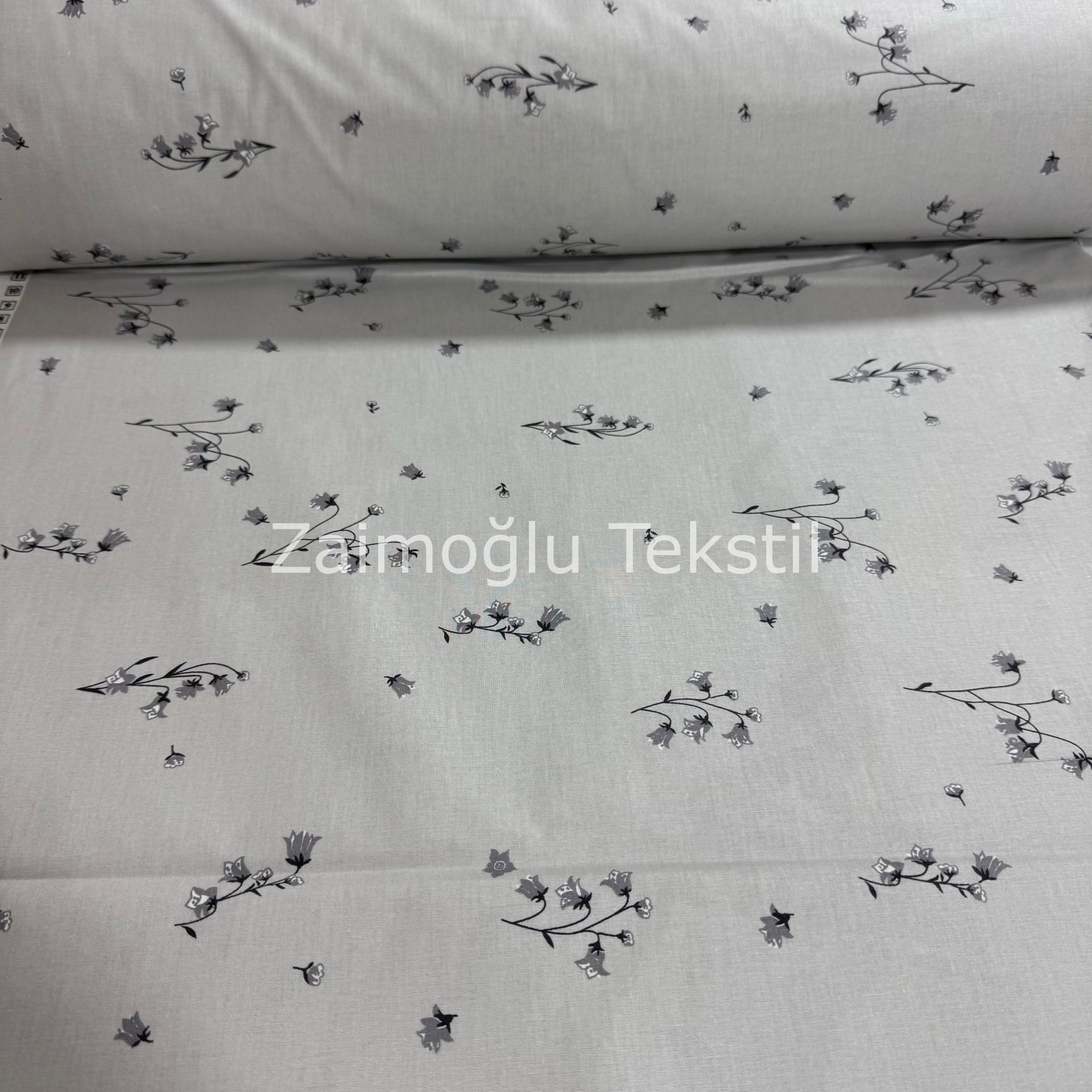 Poplin Kumaş Çiçek Desen