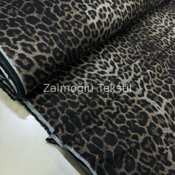 Nila Ankor Empirme Kumaş Leopar