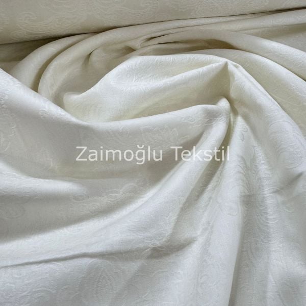 Jakarlı Lüks Pamuk Saten