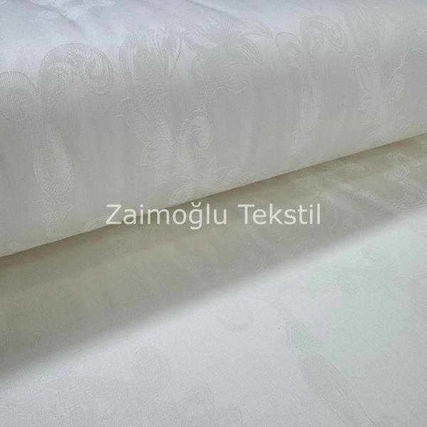 Jakarlı Lüks  Pamuk Saten