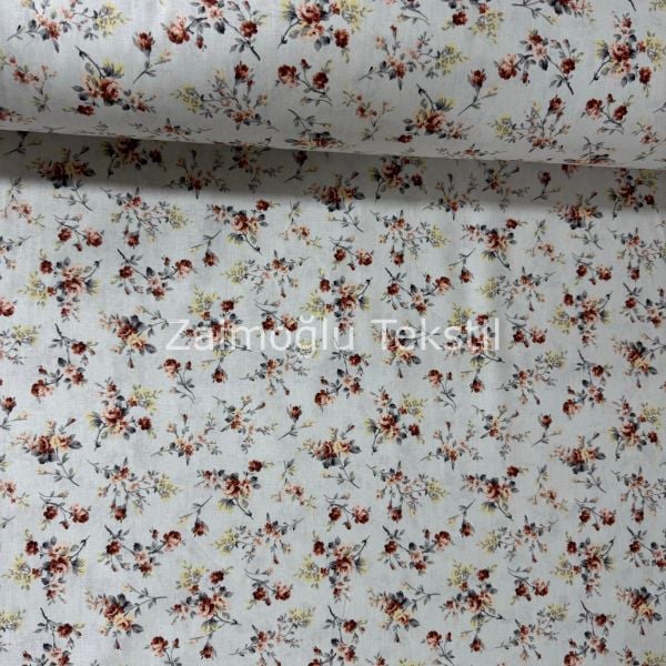 Poplin Kumaş Naturel
