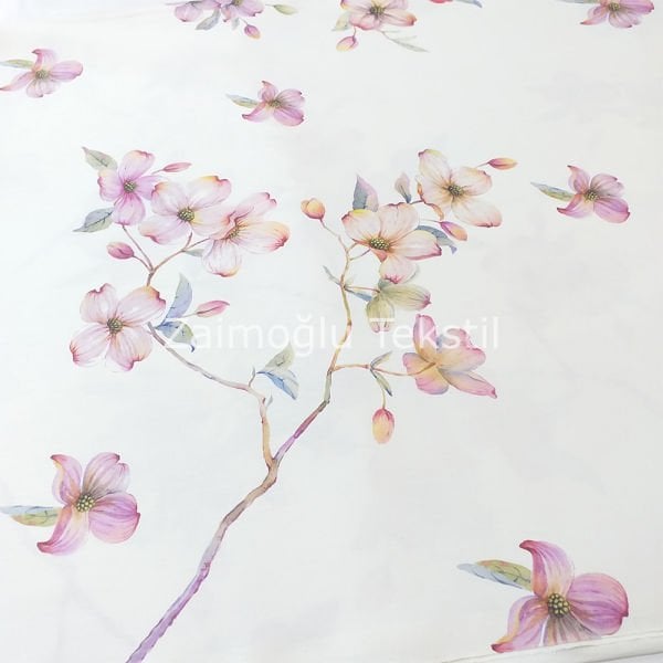 Dijital 3D Pigment Poplin Kumaş