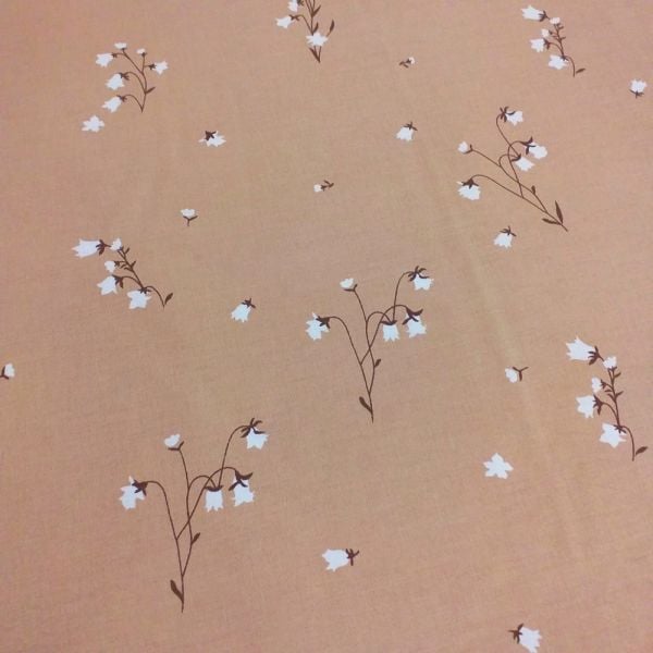 Çıtır Lale Desen Poplin Kumaş