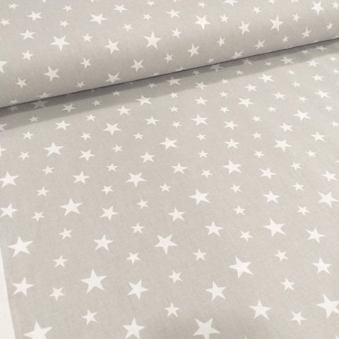 Yıldız Poplin Kumaş (Cotton Poplin-Stars)