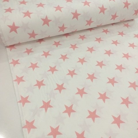 Yıldız Poplin Kumaş (Cotton Poplin-Stars)